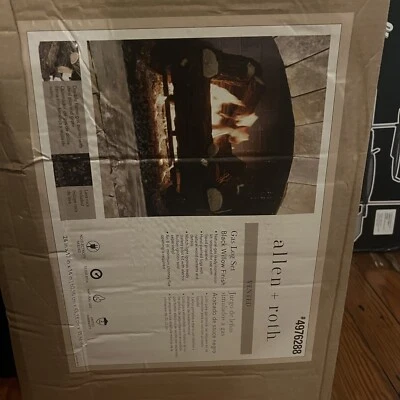 Allen & Roth 24-in 55000-BTU Dual Vented Gas Fireplace Logs - Image 1 of 3