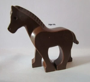 Lego 30032 Animal Horse Pony Brown Poulain Poney Brun Paradisa 6404 6418 MOC A3 - Bild 1 von 1