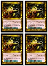 4x DEATH MUTATION magic APOCALYPSE GOLD SORCERY UNC MTG MINT PLAYSET CARD LOT