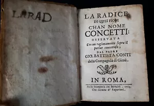 La Radice di Those Flowers - Gio. Battista Conti 1711 - Picture 1 of 12