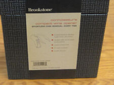 Brookstone Connoisseur's Chrome Compact Wine Opener - NIB Sealed - Giftable