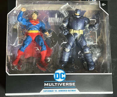 McFarlane DC Multiverse 装甲蝙蝠侠 vs 超人 2 包黑暗骑士回归 — 第 1/4 张图片