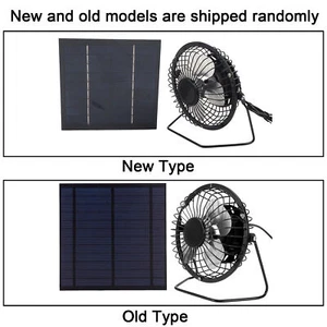 5W Mini Solar Panel Cooling Fan For Greenhouse Or RV - Picture 1 of 24