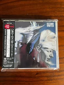 JOHNNY WINTER Second Winter 1969/1992 JAPAN 1ST PRESS CD w/OBI SRCS 6180 - Picture 1 of 5