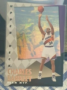 1992-93 Upper Deck Team Jugador Más Valioso Charles Barkley Holo Card - Phoenix Suns - Imagen 1 de 1