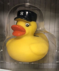 New York Yankees Mariano Rivera #42 Blue Hat on 3" Rubber Duck Game Ready 2012 - Picture 1 of 2