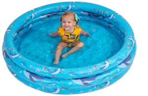 Piscina infantil de 3 anillos para niños pequeños, 122 x 30 cm - Picture 1 of 6