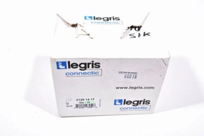 LEGRIS 3129 14 17, Winkel-Einschraubverschraubung (1PE=10Stk.) - NEU - Image 1 of 2