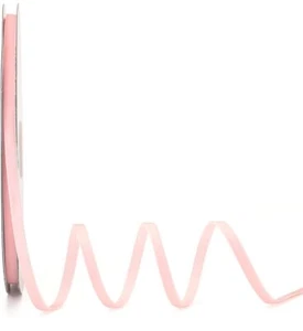 ✅✅Cinta de terciopelo rosa claro 1/4 pulgada X 20yd, ideal para envolver regalos, lazos para el cabello✅✅ - Imagen 1 de 3