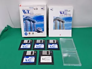 WINDOWS software -- WX 3 Ver.3.0 -- 3.5'' 2HD very rare utility software. JAPAN - Picture 1 of 10