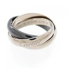 Authentic Cartier Trinity Black and White Ring  #260-006-421-8021
