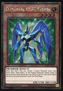 Elemental HERO Prisma - RA03-EN193 - Platinum Secret Rare - Yugioh - Picture 1 of 1