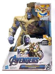 Figura de acción Hasbro Marvel Avengers Endgame 35 cm 2019: Power Punch Thanos/MiB - Imagen 1 de 6
