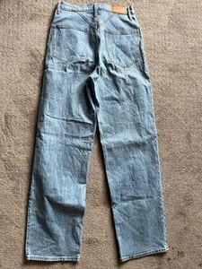 Madewell Perfect Vintage Wide Leg Jeans Dark Wash Denim Damen Größe 28T - Bild 1 von 9