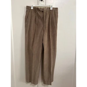 Pantalones Cordoroy Turnbury Nen’s 36x32 Caqui Plisado Profesional - Imagen 1 de 7