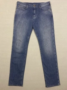 Emporio Armani Jeans Herren Blau Stretch Denim W32 L32 Slim Fit 8N1J06 - Bild 1 von 17