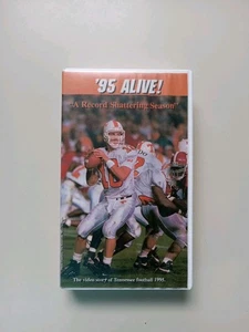 Tennessee Volunteers SEC 95 Alive Peyton Manning 1995 Season VHS USED SEE PHOTOS - Picture 1 of 7
