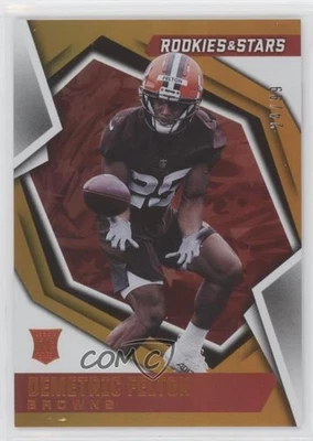 2021 Panini Rookies & Stars Rookies Orange /99 Demetric Felton #191 RC - Image 1 of 2
