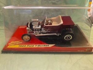 Johnny Lightning 1923 Ford T Bucket Black With Flames 1:18 NIB - Picture 1 of 10