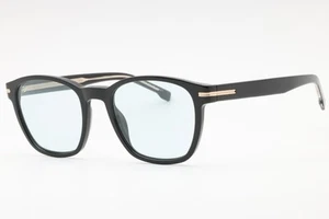 HUGO BOSS 1505/S 807 Sunglasses Black Frame Dark Grey Lenses 52mm - Picture 1 of 4