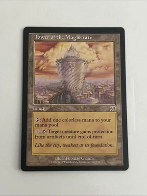 MTG 1x Tower of the Magistrate Mercadian Masques Magic the Gathering Card x1 MP - Image 1 of 2