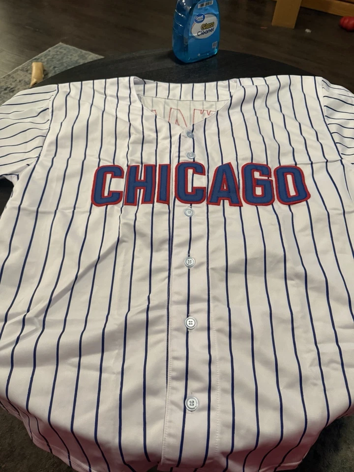 ED HOWARD AUTOGRAPHED CUSTOM JERSEY (CHICAGO CUBS) - BECKETT COA! - Image 1 of 2