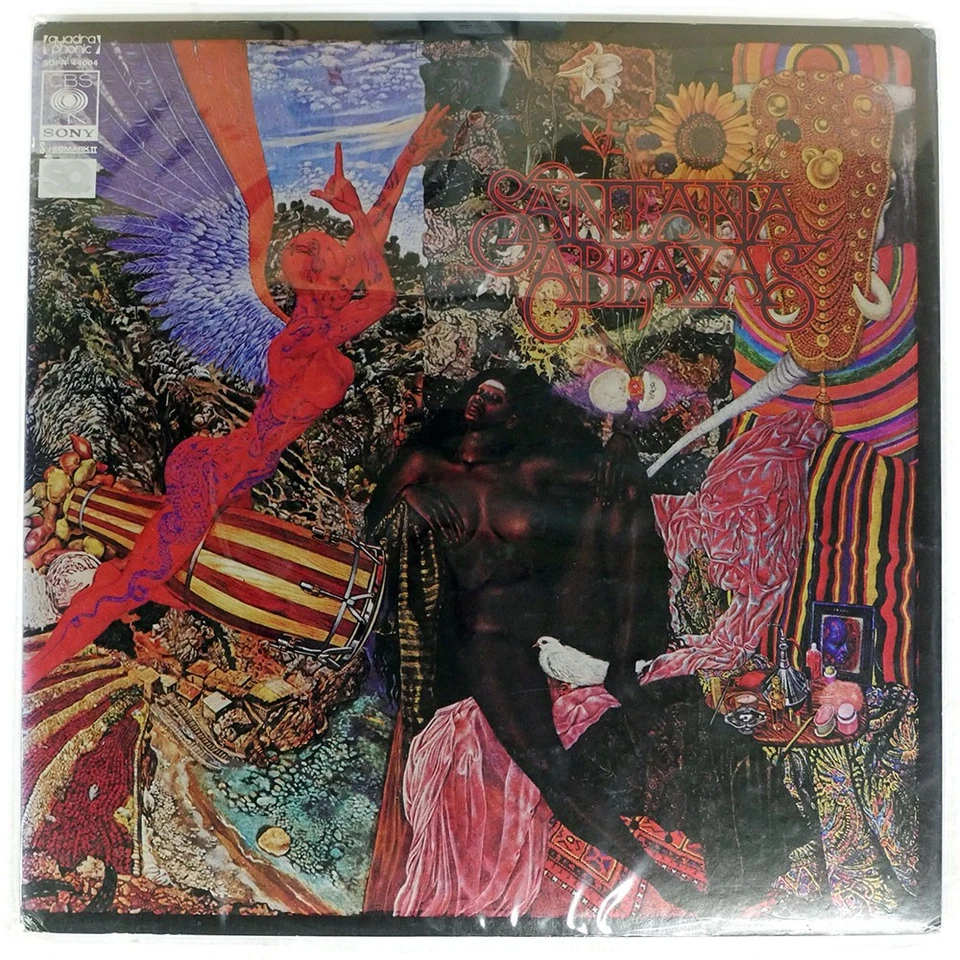SANTANA ABRAXAS CBS/SONY SOPN44004 Japan 4CHANNEL VINYL LP - Image 1 of 1