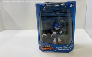 World Tech Toys Sonic Boom Sonic Jetpack Heli 2 Ch. Infrared Flying Figure-NIB - Picture 1 of 6