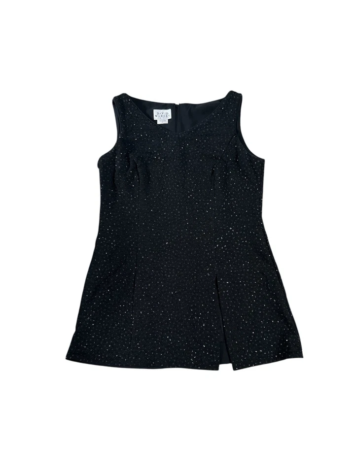 David Warren New York Y2K Sequin Formal Mini Dress Vampy - Image 1 of 4