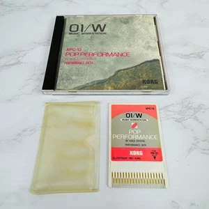 Korg 01/W XPC-13 Expansion Card Pop Performance Used - Picture 1 of 7