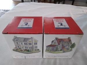 Vintage WEIHNACHTEN - 2 LIBERTY FALLS SAMMLUNG - Bild 1 von 2