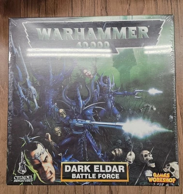 Warhammer 40k Dark Elder Battle Force 1998 SEALED Games Workshop Drukhari  - Image 1 of 4