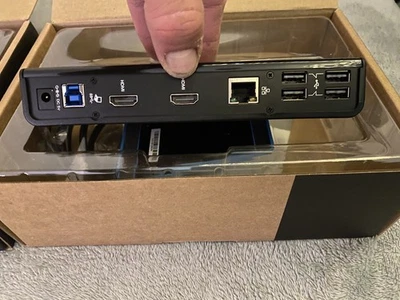 I-tec USB 3.0/USB-C Dual HDMI Dockingstation - Schwarz (U3DUALHDMIDOCK) - Bild 1 von 4