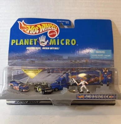 HOT WHEELS PLANET MICRO-PRO RACING 1/4/BASE COLECTOR MICROSCOPIO INCLUIDA NUEVA EN CAJA Foto 1 de 2