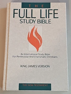 Holy Bible: Full Life Study - New Testament/King James Version by Zondervan - HC - Imagen 1 de 8