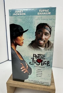 Poetic Justice (VHS, 1993, Columbia) Janet Jackson, Tupac, RARE & Sealed! - Picture 1 of 5