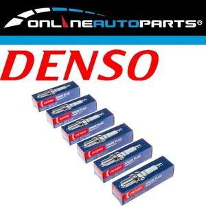 Set of 6 Denso Nickel Spark Plugs for Fiat 130 6 cyl 3.2L 1974 - Picture 1 of 1