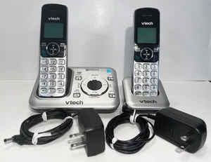 VTECH Phone and Digital Answering System Model CS6428-2, Tested, Two Handsets - Picture 1 of 7