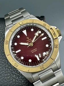 Yema Superman 2000 Bronze Korea Special Edition Mahogany Dial Bracelet SOLD OUT - Picture 1 of 13