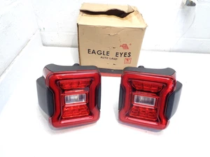 2018-2024 18-24 JEEP WRANGLER JL EAGLE EYES LED TAILLIGHTS W/O BLIND SPOT PAIR - Bild 1 von 13