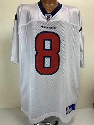 CAMISETA DE FÚTBOL AMERICANO REEBOK MATT SCHAUB #8 HOUSTON TEXANS NFL PARA HOMBRE TALLA XL Foto 1 de 4