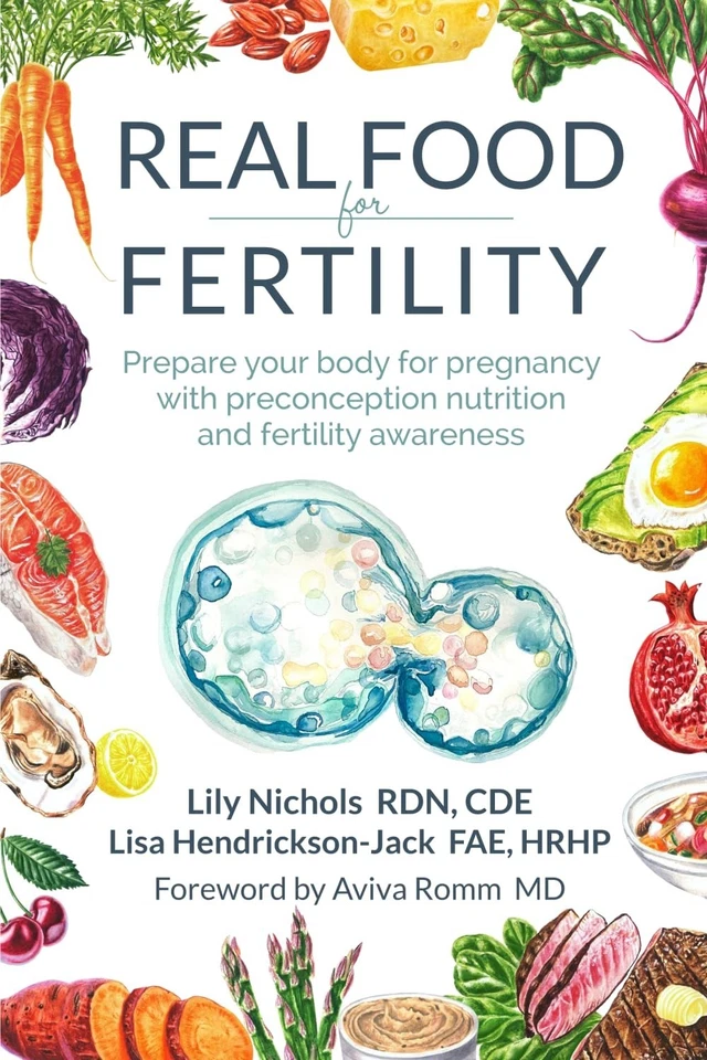 Real Food for Fertility by Lily Nichols ( Paperback ) USA stock
