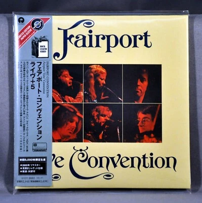 Fairport Convention LIVE + 5 BONUS Orig '06 JAPAN Mini LP CD UICY-9682 NEW DENNY - Image 1 of 4