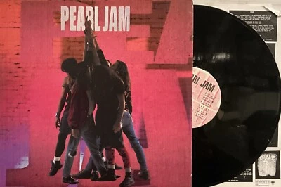 Pearl Jam – Ten LP 1994 Epic Associated – Z 47857 [1st Press US] VG+/VG+ Foto 1 de 4