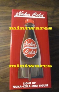 Fallout Nuka Cola Mini Light Up Glowing Rocket Bottle Statue Figure Lamp - Picture 1 of 6