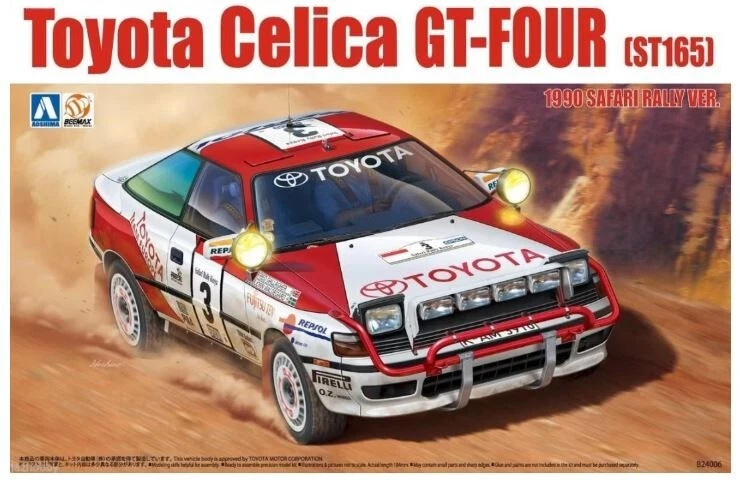 AOSHIMA BEEMAX  CAR MODEL 24006 TOYOTA CELICA SAFARI RALLY RACING 1/24 SCALE KIT - Immagine 1 di 1