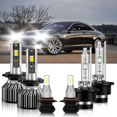 6x faros LED de haz alto y bajo bombilla antiniebla para Mercedes-Benz CL600 2001-2006 Foto 1 de 4