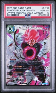 SS Rose Goku Negro Unísono de Exterminación SELLO DORADO Dragon Ball Super PSA 10 - Imagen 1 de 2