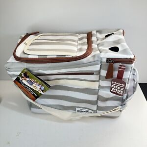 Foundry Insulated Picnic Wine Cooler Caddy Tote Shoulder Bag,keeps Cold 2 Days!