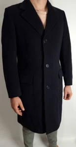 Aquascutum adler trench coat wool vtg 80s size 52 - Picture 1 of 9